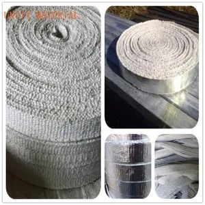 Refractory Heat Resistant Bio Insulation Ceramic Fiber High Temperature Fabric Ceramic Insulating Tape - ZIBO UNITY NEW MATERIAL CO., LTD. - China