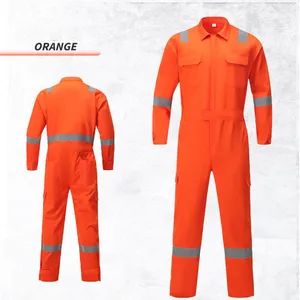 Multiple Colors Cotton Flame-Retardant Anti-Static High Visibility Reflective Safety Work Coveralls - Heilongjiang Safer Co., Ltd. - China