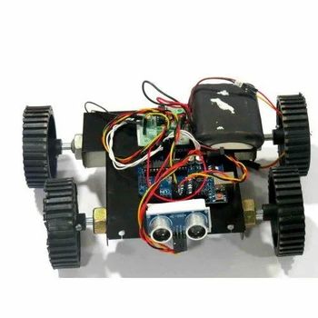 Alpha Educational Robotic Kits Voltage 24 V Current 2.5 A Material Plastic Number of Wheel 4 Setup Type Complete Setup Power Source Inbuilt - Alpha Electronics - India