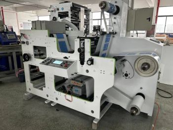 Rtry-520 1 Color Kraft Paper Label Film Flexo Printing Machine Roll to Roll Production Line Assembled - Ruian Ruiting Machinery Co., Ltd. - China