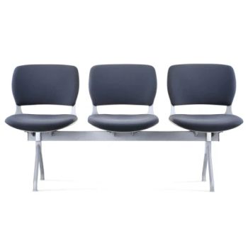 Hospital Waiting Chairs Steel Modern Design 3-Seater Clinic Waiting Chairs Public Three in One Gang Bench Seats - Guangdong Hongye Furniture Group Co., Ltd - China
