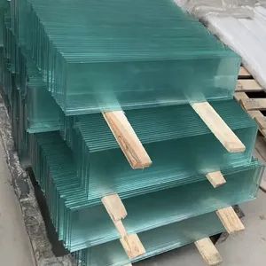 Wholesale 6mm Clear Decorative Tempered Building Glass Good Quality Flat Pattern Outdoor Staircase Kitchen Use Solid Bulletproof - QINGDAO RICH GLASS CO., LTD. - China