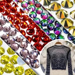 2088 Hotfix Rhinestone Crystal Ab Flatback Glass for Costumes Decorations - Guangzhou JingPin Garment Accessory Co., Ltd. - China