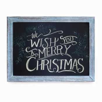 Antique Wall Mounted Blackboard for Advertising Pine Wood Frame Chalkboard - Qingdao Sea Pilot Trading Co., Ltd. - China