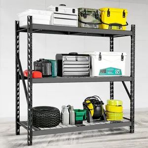 Warehouse Shelving Heavy Duty Steel Storage Shelves Basement Rack Metal Storage Shelves Garage Shelving Unit - QINGDAO BESTO METAL PRODUCTS CO., LTD. - China