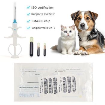 RFID Pet Microchip Transponder 2.12*12mm 1.48*10mm 1.25*7mm Bio-Glass ID Tracking Tag - Shenzhen Suan Intelligent (Eartaghome) Technology Co.,Ltd - China