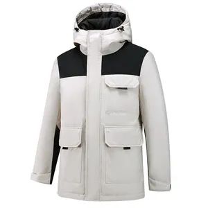 Custom-Made Unisex Down Jackets, New Winter Styles, Outdoor Warm Work Clothes, Large-Pocket Casual and Fashionable Coats, Clothing - Guanxian Jinfang Garment Co., Ltd. - China