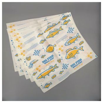 Wholesale Food Grade Deli Baking Greaseproof Fried Snack Wax Wrap Packaging Paper Custom Printed Oil-Proof Hamburger Sandwich Wrapping Paper - Sichuan Brest Packaging Co., Ltd - China