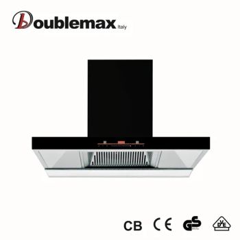 Modern T Shape Touch Control Smart Kitchen Range Hood Colour Black Origin China Noise 41-50dB Venting Ducted HS Code - Zhongshan Doublemax Electrical Appliances Co., Ltd. - China