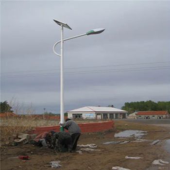 10m LED Solar Street Lights Charging Time (H) 8 Color Temperature Warm White Lamp Source LED Lamp /Sodium Light/Metal Halide Lamp - Yangzhou Dingxin Photoelectric Technology Co., Ltd. - China