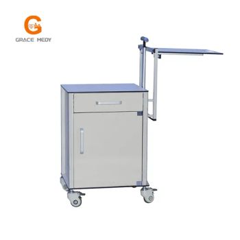 Sale ABS Storage Hospital Adjustable Patient Bedside Trolley Table Cabinets Lockers - Hebei Webian Medical Instrument Trading Co., Ltd. - China