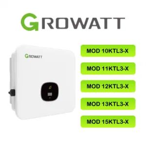 Growatt Mod15ktl3X Mod 15ktl3-X 15kw 2 Mppts Three Phase Residential PV Inverter for Home Solar Power System - MY Solar Technology Co., Ltd. - China