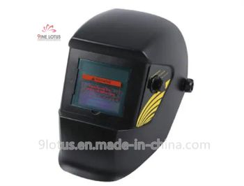 Welder Facemask Large Viewing Flip up Design Auto Darkening Welding Helmet - ZHENJIANG NINE LOTUS TOOLS CO., LTD. - China