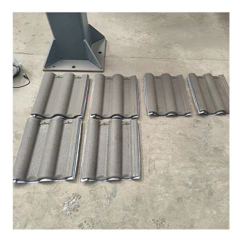 Smy8-128 Ceramic Concrete Roof Tile Making Machinery Motor 18kw Origin China Condition New Trademark HONGFA Tile Type - Shandong Hongfa Scientific Industrial & Trading Co., Ltd. - China
