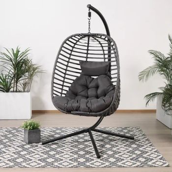 Metal Rotary OEM Foshan Hanging Swing Indoor Egg Hammock Chair Patio Swings New - Foshan Darwin Furniture Co., Ltd. - China