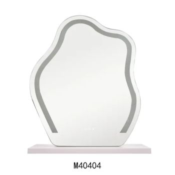 Hot Sale Metal Make up LED Tabletop and Hanging Mirror with Smart Touch for Bathroom and Bed Room - NINGBO BOHONGCHUANGYI INTERNATIONAL CO., LTD. - China