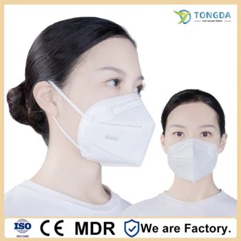 High quality individually wrapped disposable face mask kn95 face mask - Xiantao Tongda Non-Woven Products Co., Ltd. - China