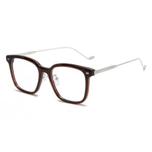 2023 New Pure Tr90 Titanium Feet Anti-Blue Light Flat Glasses Frame Female Fashion Rice Star Can Be Equipped with Myopia Male - Wenzhou Sunray Technology Co., Ltd. - China