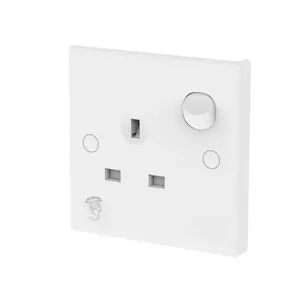 Customized Plug Wiring UK Wall Switch Socket WiFi No MOQ 200PCS Color White Material ABS Hole-Digit 2 Trademark DF Sample - Cixi Changfeng Electrical Appliance Co., Ltd - China