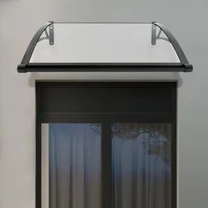 Patio Awning Door Awnings Exterior Rain and Snow Aluminum Alloy Bracket - Foshan Jinyuanjia Building Materials Co., Ltd - China