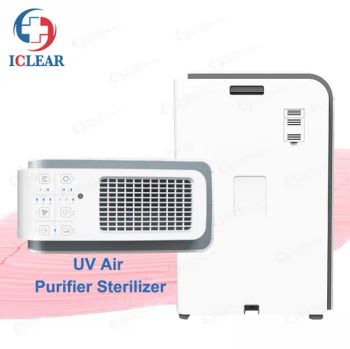 CE Approved Mobile HEPA Filter UV Air Anion Purifier Ozone Air Sterilizer - GUANGZHOU ICLEAR HEALTHCARE LIMITED - China