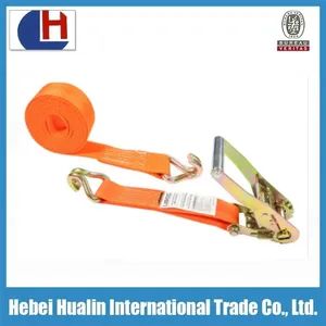 Heavy-Duty Synthetic Fibre Hoisting Sling and Ratchet Cargo Securing Strap Set - Hebei Hualin International Trade Co., Ltd. - China
