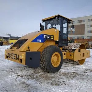 Brand New Sem518 18ton 170HP Single Drum Vibratory Roller Road Roller Compactor Hot Sale in Africa - Terramech Machinery (Shandong) Co., Ltd - China
