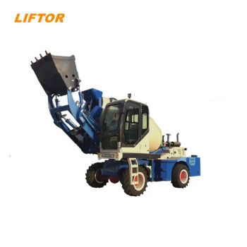 Self-Loading Diesel Mini 2.0 M3 3m3 4m3 4X4 Mobile Concrete Mixer Truck for Sale with Core Components Pump and Engine - Nanjing Liftor Machinery Co., Ltd. - China