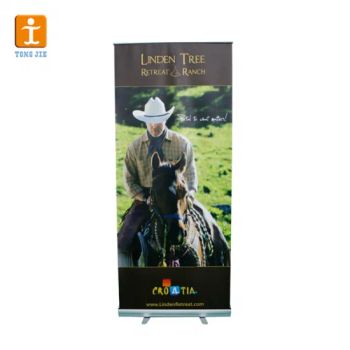 Flex Roll up Banner Roll up Banner Stand Display Trademark OEM Type Wide Base Origin Shanghai HS Code 7601109000 Price Factory Price - Shanghai Tongjie Printing Production Co., Ltd. - China