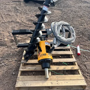 Skitdstree Attachment / 2026 Belltec Auger Drive & 9″ Rock Bit Skidsteer Attachment - senesie mfg llc - United States