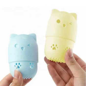 Puff Ball for Beauty Sponge Makeup Egg Makeup Tools Silicone Makeup Sponge Holder - Shenzhen Guangyufeng Rubber Co., Ltd. - China