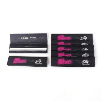 Richer 1 1/4 Size 78mm*44mm 14GSM Cigarette Rolling Papers Origin China Gramme 13 GSM Ultra Thin Yes Style Unfiltered Slow Burning Yes - Richer Industry (Shanghai) Co., Ltd. - China