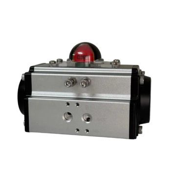 Single Double Acting Pneumatic Control Valve Actuator Aluminum Alloy with Spring Return - Wenzhou Longva Light Industrial Machinery Co., Ltd. - China
