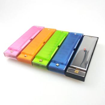 Kids Educational Musical Plastic Wind Instruments Harmonica Tone C Color Black Age Children Origin China Condition New HS Code - Hai Yang International Limited - China