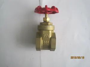 1 1/2 Inch Brass Stem Aluminum Handwheel Gate Globe Valve - Ningbo Everstar Industry Co., Limited - China