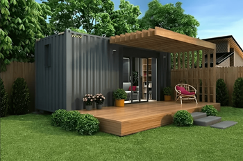 Cabins For Sale / 20ft Custom Shipping container Office, Container House - senesie mfg llc - United States