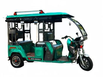 S-K Hot Selling CE Electric Tricycles for Five Adults and Kids 60V 1200W Passenger Motor Tricycle - Xuzhou Senka Locomotive Co., Ltd. - China