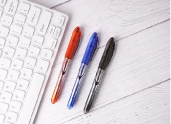 Stationery Office Supply Snowhite Liquid Roller Ball Fine Point Roller Ball Pens, 0.5mm Liquid Ink Pen Gel Pen Red - Qingdao Changlong Stationery Co., Ltd. - China
