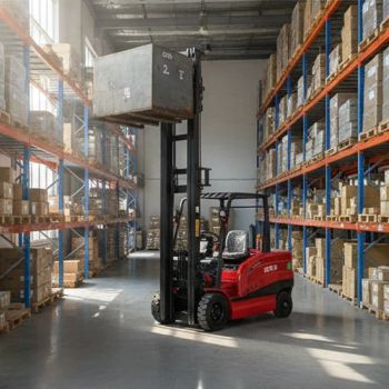 High Quality CE Certified Electric Forklifts Container Truck Battery Driven Forklift Suitable for Warehouse Optional Diesel - Shandong Techmech Manufacturing Co., Ltd. - China
