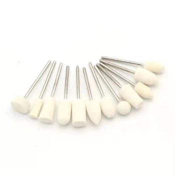 Wool Manicure Machine Tool 3 Designs Electric Nail Drill Bits - Nanchang GuYo Cosmetics Co., Ltd. - China