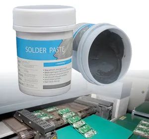Tin Lead SMT / PCB / LED No-Clean Soldering Paste Solder Paste No-Clean Leaded 6337 Alloy SMT Printing Soldering Paste Flux Cored Low Residue Components Welding - Aibo Technology Co., Ltd. - China