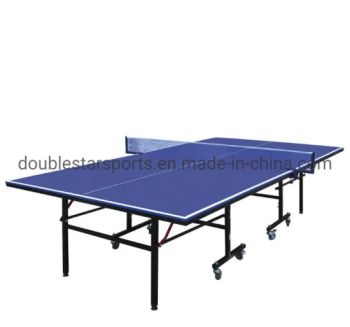 Portable Table Tennis Training Equipment Table with Wheels - Huizhou Double-Star Sports Goods Co., Ltd. - China