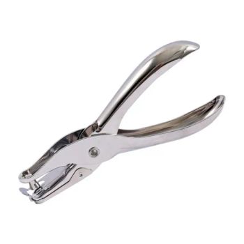 Foska Ergonomic Design Silver Color DIY Craft Scrapbook Single Hole Paper Punches - Anhui Sunshine Stationery Co., Ltd. - China