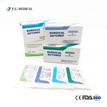 Guangdong Suture Pad Disposable Medical Supplies Nylon Suture Thread Absorbable Surgical Suture - Nanchang Yili Medical Instrument Co., Ltd. - China