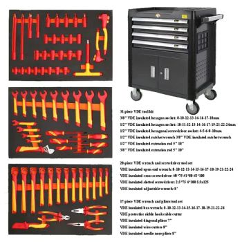 EV Insulation Tool Kit AD-TOOL CABINET 68Pcs AODOTOP 1Y Origin China Folded Unfolded Trademark AODOTOP Quantity 68 Pieces - Yiwu AODOTOP Machinery Company - China