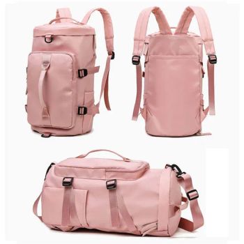 Amaz Sports Gym Bag with Wet Pocket Lightweight Women′ S Tote Bags Pink Duffel Travel Bag - NINGBO UNIVERSAL CRAFT CO., LTD. - China