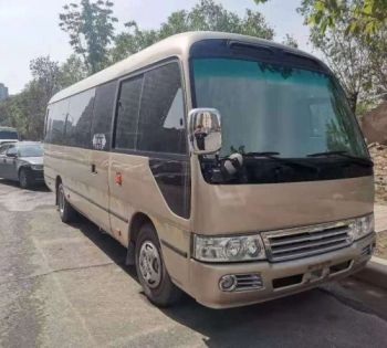 Used Toyota Coaster Bus Middle City Public Vehicle Secondhand Diesel Engine Original 30 Seats - Shandong Lujun Naxin International Trade Co., Ltd. - China
