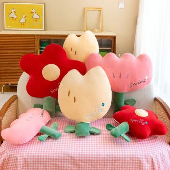 Tulip Plush Toy Flower Shape Animals Stuffed MOQ 100 Type Doll Origin China Trademark no Age 3-8 Years Gender Unisex Size - Hunan Mishan Technology Co., Ltd. - China