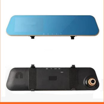 1080P Car DVR 2 Camera Auto 4.3inch Rearview Mirror Dash Digital Video Recorder - Shenzhen Ease-Way Tech. Co., Ltd. - China
