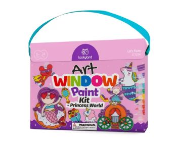DIY Drawing Toys 3D Window Paint Princess World Glass Decoration Arts and Craft Kits for Kids Play - Ningbo Tooky Toy Co., Ltd. - China